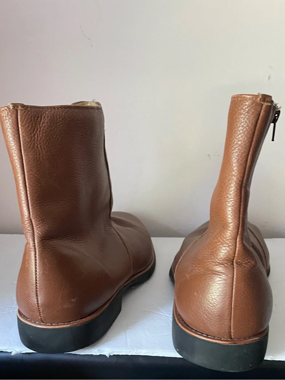 dingo boots mens Ankle Chukka 12d Pebbled Leather